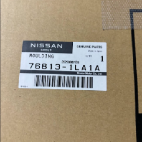 Genuine Nissan 76813-1LA1A Moulding-Drip,LH