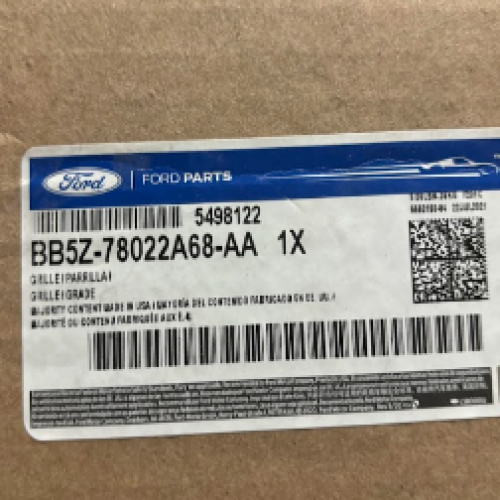 Genuine Ford BB5Z-78022A68-AA, BB5Z78022A68AA