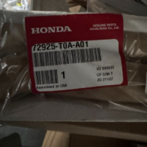 Honda 72925-TBA-A01 Molding Assy,R RR Dr