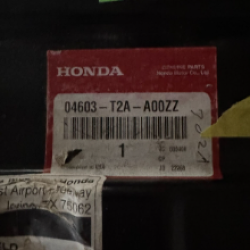 Honda 04603-T2A-A00ZZ Crossmember Set, Front Bulkhead Lower