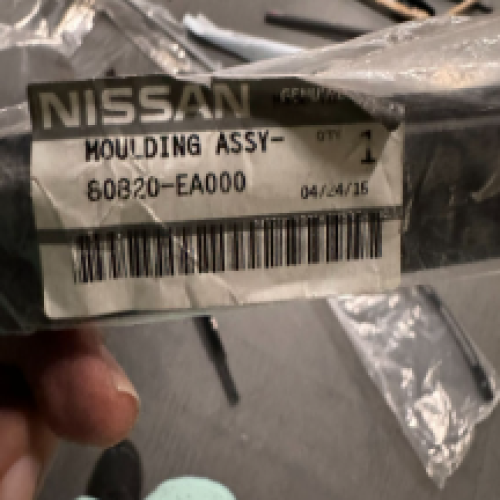 Nissan 80820-EA000 Moulding Assy-Front Door Outside,RH